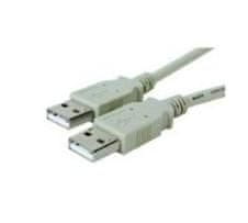 MicroConnect USB2.0 AA kabel 1m MM, sivi, velika brzina, 300 kom/kutija, USBAA1