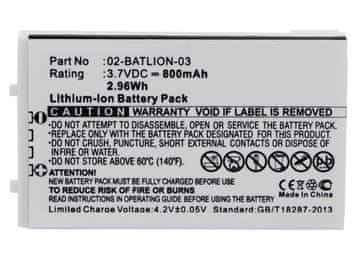 CoreParts baterija za Opticon skener, MBXPOS-BA0239