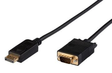 MicroConnect DisplayPort 1.2 - VGA kabel 0,5 m