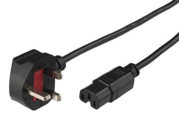 MicroConnect BS-1363/C15 2m crni