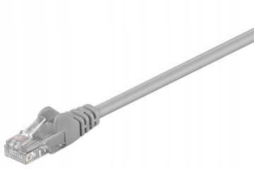 MicroConnect F/UTP CAT5e 0,25 m sivi PVC