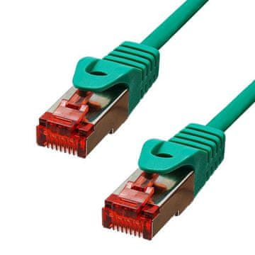 ProXtend CAT6 F/UTP CU LSZH Ethernet kabel zeleni 15 m, 6FUTP-15GR