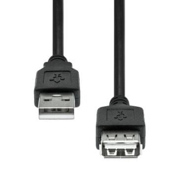 ProXtend 2.0 USB produžni kabel, 3 m, crni, USB2AAF-003