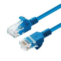 MicroConnect U/UTP CAT6A Slim 4M plavi, V-UTP6A04B-SLIM