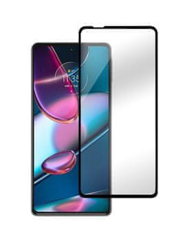 eSTUFF Motorola Edge 30 Pro - Titan Shield kaljeno staklo, potpuna pokrivenost, ES515109