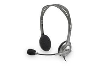 Logitech H111 stereo slušalice s žicom, 981-000612