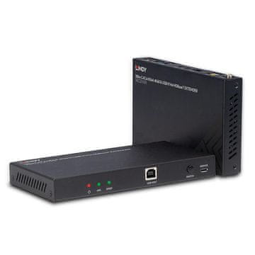Lindy 100m Cat.6 HDMI 4K60 HDBaseT KVM produžetak, 38343