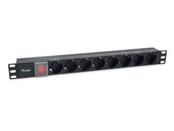 Equip produžni kabel s 8 utičnica, IEC C14 utikač, 333286