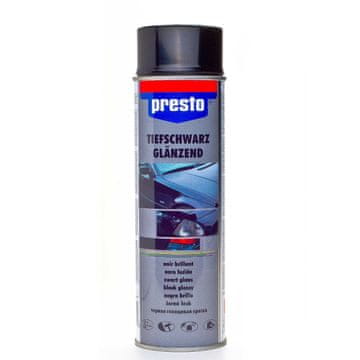MOTIP DUPLI Akrilna boja u spreju, sjajna crna 500ml PRESTO