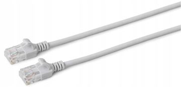 MicroConnect U/UTP CAT6A tanki 0,25 m sivi, V-UTP6A0025-SLIM