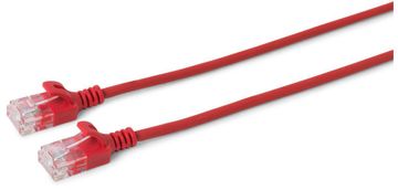 MicroConnect U/UTP CAT6A Slim 1,5 m, crveni, V-UTP6A015R-SLIM