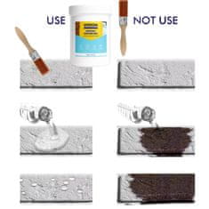 Vixson Vodootporno premazno ljepilo za pukotine i brtvljenje, zaštita od curenja na krovu i cijevima | DURASEAL