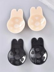 VIVVA® Samoljepljivi grudnjak Push Up, nevidljive naljepnice za podizanje grudi | LIFTUP (crna, S)