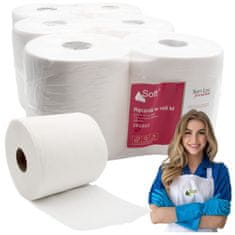Aerosoft Mekani Premium maxi ručnik od celuloze u roli, 2 vate, 6 komada