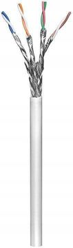 MicroConnect S/FTP CAT6 305m sivi PVC