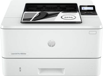 HP Laserjet Pro 4002Dw pisač, obostrani ispis, brzi prvi ispisi, kompaktan, energetski učinkovit, visoka sigurnost, 2Z606F