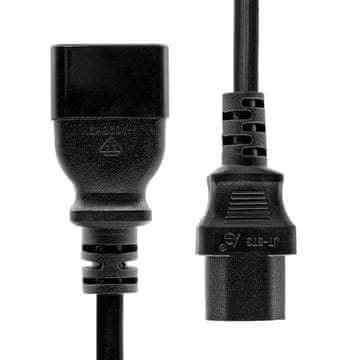 ProXtend C13 do C20 kabel za napajanje 0,5 m crni, PC-C13C20-0005