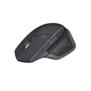 Logitech MX Master 2S, bežični miš, za dešnjake, laserski, Bluetooth + RF, 1000 DPI, grafitni, 910-005966