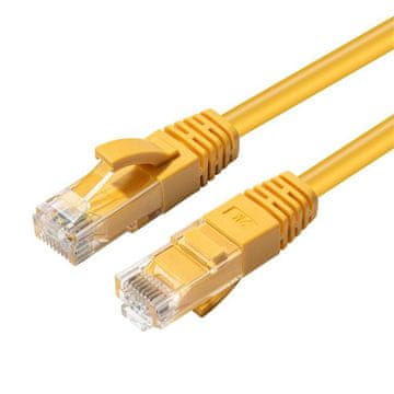 MicroConnect CAT6A UTP 2m žuti LSZH