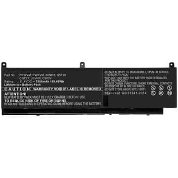 CoreParts Baterija za prijenosno računalo DELL, MBXDE-BA0218