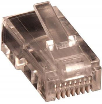 RJ45 UTP utikač Cat5e za AWG 24-26 čvrsti 10 kom.