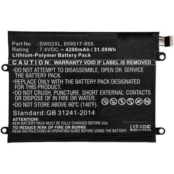 CoreParts Baterija za HP prijenosno računalo , MBXHP-BA0238