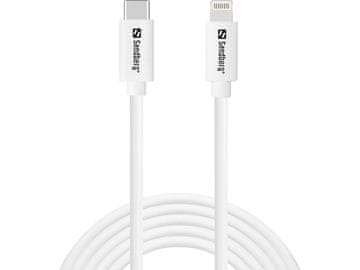 Sandberg USB-C PD na Lightning MFI kabel, 2 m, 136-59