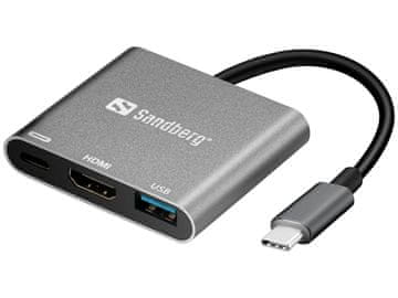 Sandberg USB-C mini priključna stanica 136-00