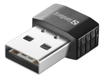 Sandberg Micro Wifi mrežna kartica od 650 Mbit/s