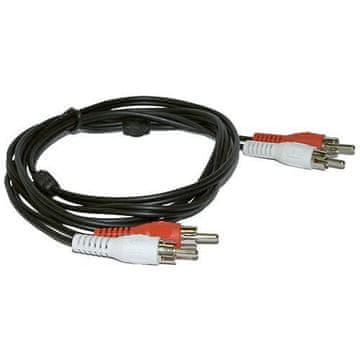 MicroConnect stereo RCA kabel, 2 x RCA muški - RCA