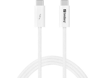 Sandberg USB-C na USB-C USB4 240W+40Gbps 1M 6FUTP-015B, 136-56