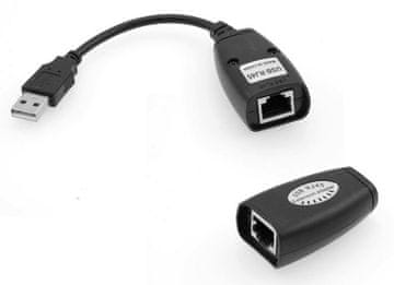MicroConnect CAT 5/ CAT5e/CAT6 / USB 1.1 pretvarač