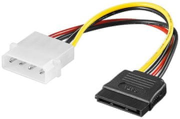MicroConnect SATA napajanje 4-15-pinski 0,2 m