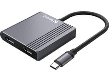 Sandberg USB-C priključna stanica 2xHDMI+USB+PD, 136-44