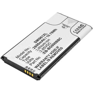 CoreParts 10,64 Wh Li-ion 3,8 V 2800 mAh baterija s NFC-om za Samsung EB-BG900BBC, MOBX-BAT-SMI961XL