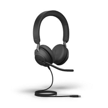 Jabra Evolve2 40 SE USB-C MS stereo slušalice, 24189-999-899