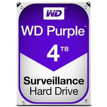 Western Digital HDD 3.5 SATA3 WD WD40PURX ljubičasti 4TB 24x7