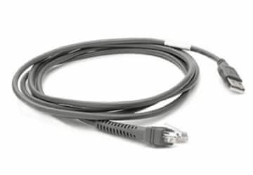 Zebra USB kabel, 2,1 m, ravni, CBA-U21-S07ZBR