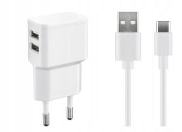 MicroConnect USB-C punjač 2,4 A, USB3.1CA1SETW