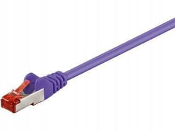 MicroConnect S/FTP CAT6 0,5 m ljubičasti LSZH