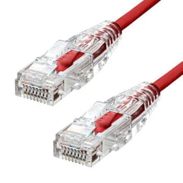 ProXtend ultra tanki CAT6 U/UTP CU LSZH Ethernet kabel crveni 4 m, S-6UTP-04R