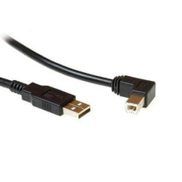 MicroConnect USB2.0 AB 1,8 m MM, crni, USBAB2KUTNI2