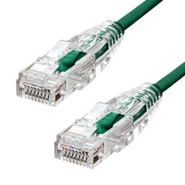 ProXtend ultra tanki Ethernet kabel CAT6 U/UTP CU LSZH zeleni 5m, S-6UTP-05GR