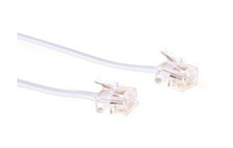 MicroConnect Tefelonic kabel 2m 6P 4C