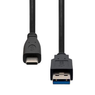 ProXtend USB-C na USB-A 3.0 kabel 15 cm crni, USBC-USBA3-00015