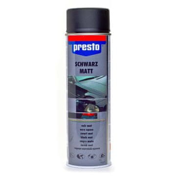 MOTIP DUPLI Akrilna boja u spreju mat crna 500ml PRESTO