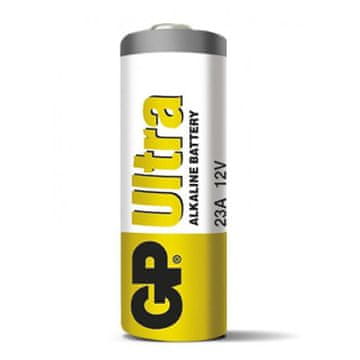 GP VISOKONAPONSKA 23A LRVO8 alkalna baterija, za jednokratnu upotrebu, 12V, 1 kom., bijela, žuta, 10 mm, 103019