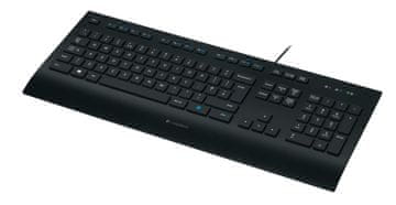 Logitech K280e USB QWERTZ njemačka crna, 920-008669
