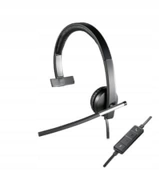 Logitech USB slušalice Mono, 981-000514