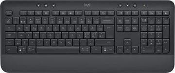 Logitech Signature K650 Bluetooth QWERTY tipkovnica danska, finska, nordijska, švedska grafitna, 920-010951